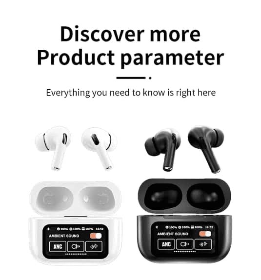 ANC Earbuds Touch Screen Display - Image 4