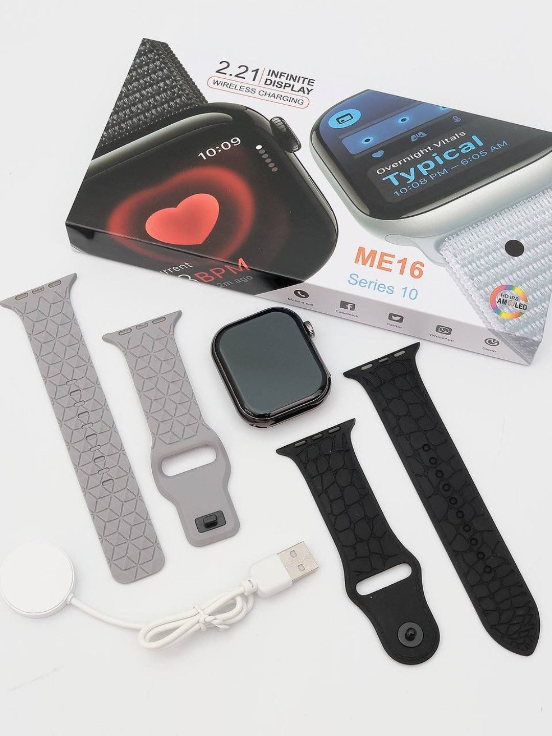 ME16 Series 10 Smartwatch - Infinity Display - Image 2