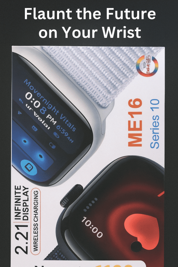 ME16 Series 10 Smartwatch - Infinity Display